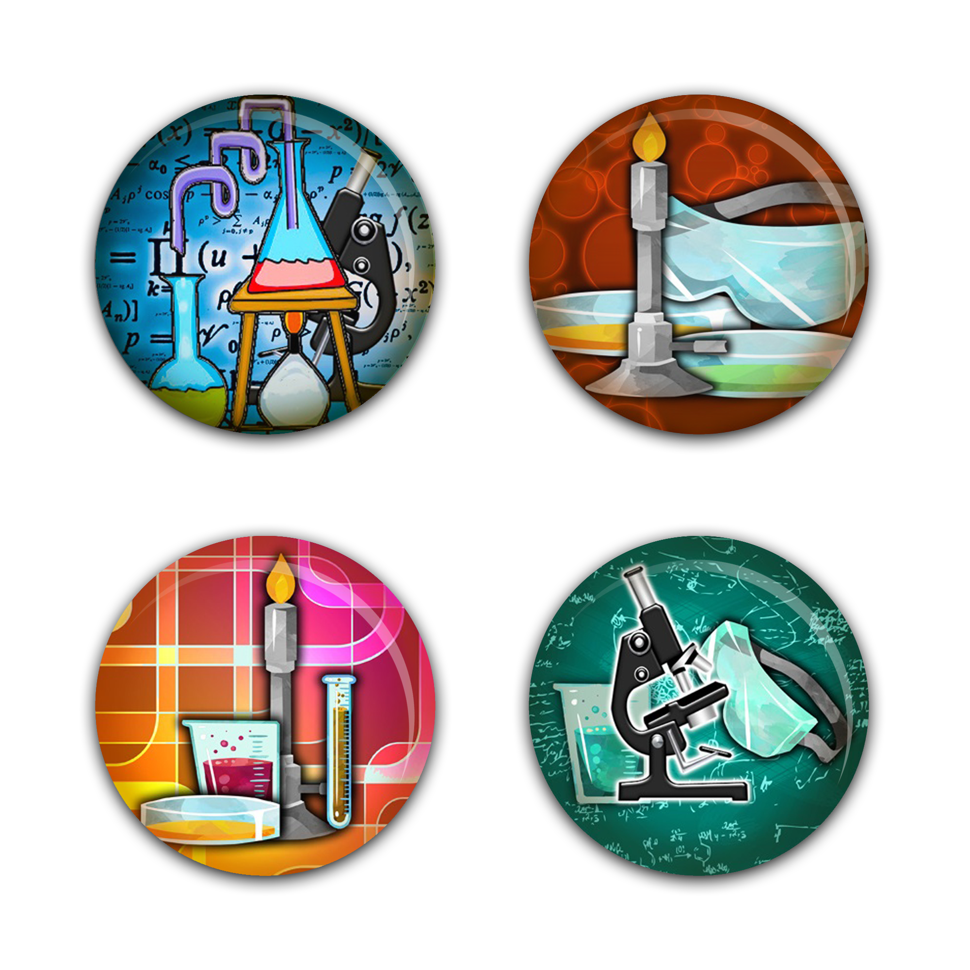 Laboratory Pin Set – Because Science