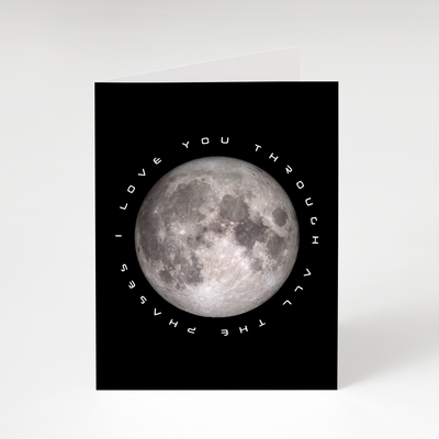 Love Phases - Greeting Card