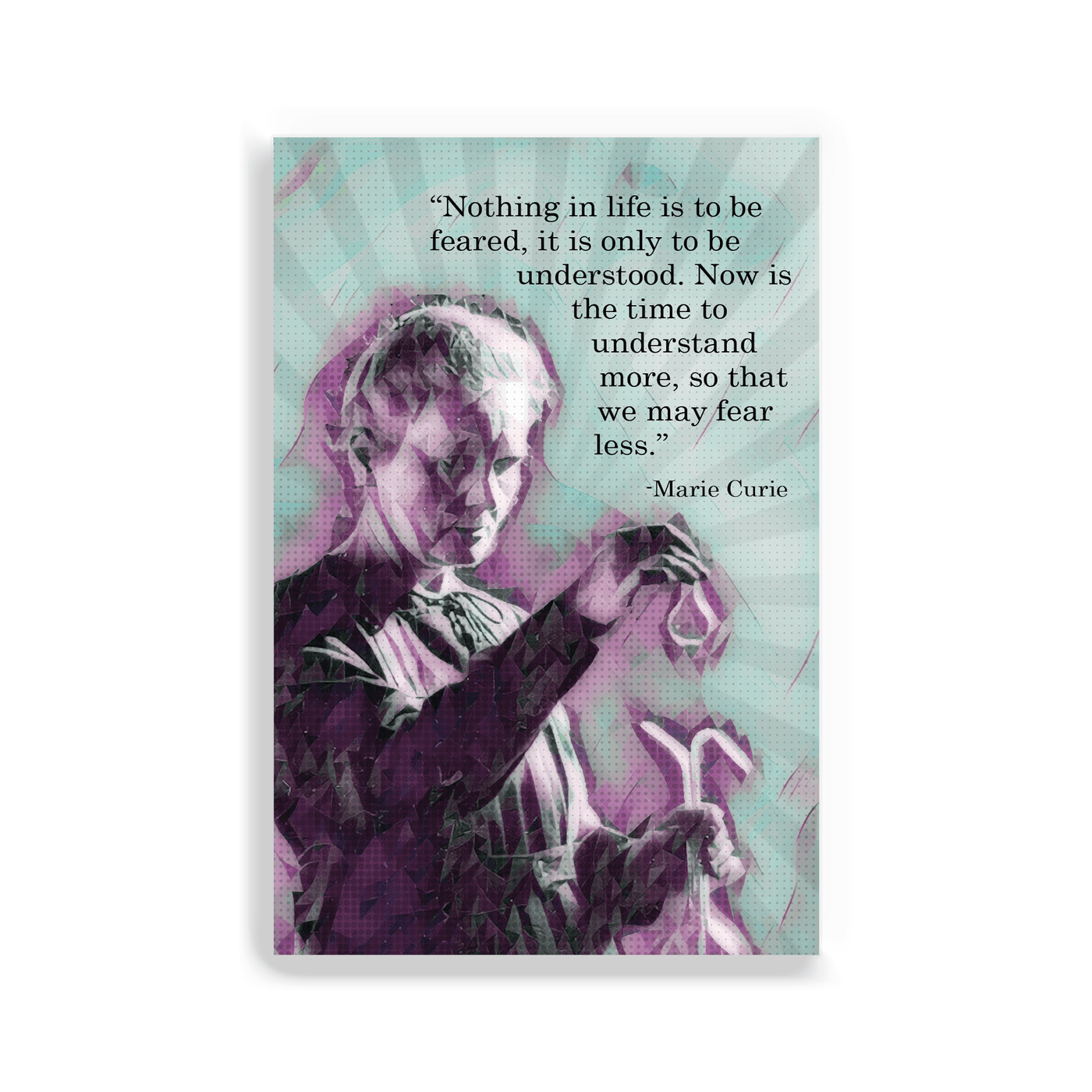 Marie Curie Quote - 2x3 Magnet