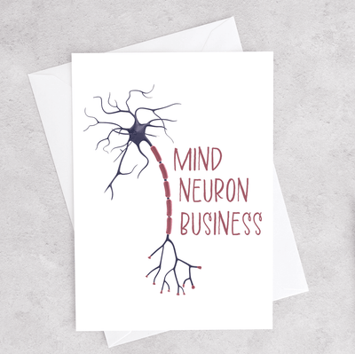 Image of a 4.13" x 5.83" greeting card with a Meteorology theme
