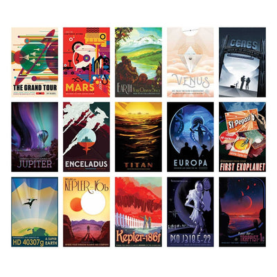 NASA Visions of the Future Postcard Set