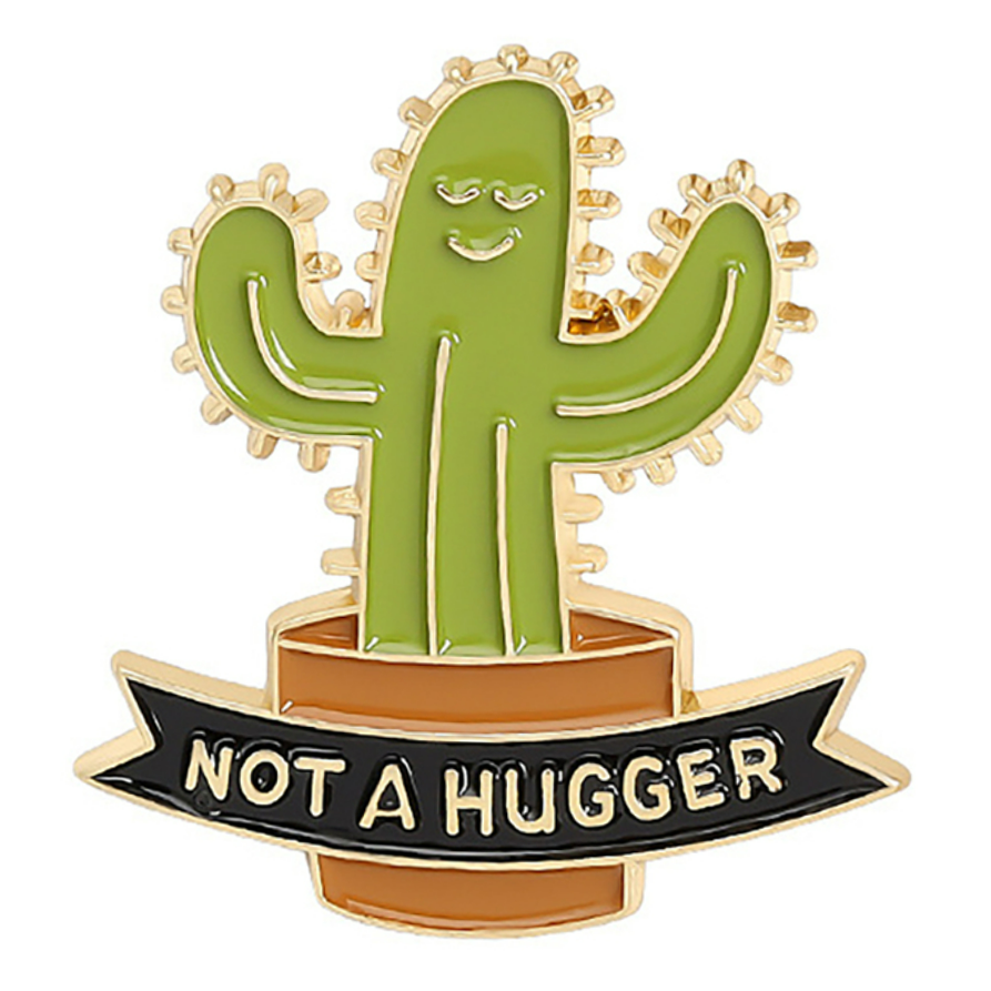 Not a Hugger Pin