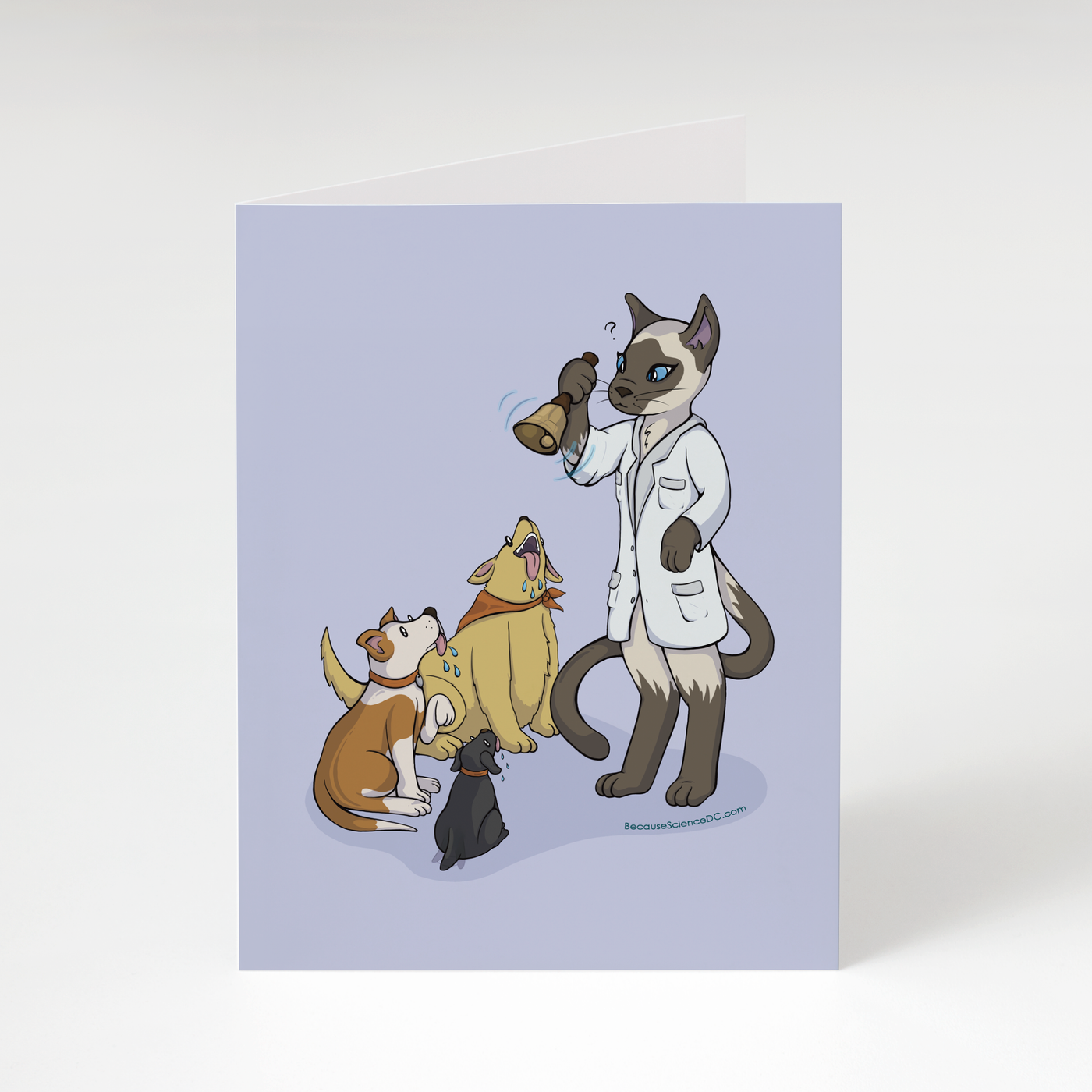 Pavlov's Cat - Greeting Card