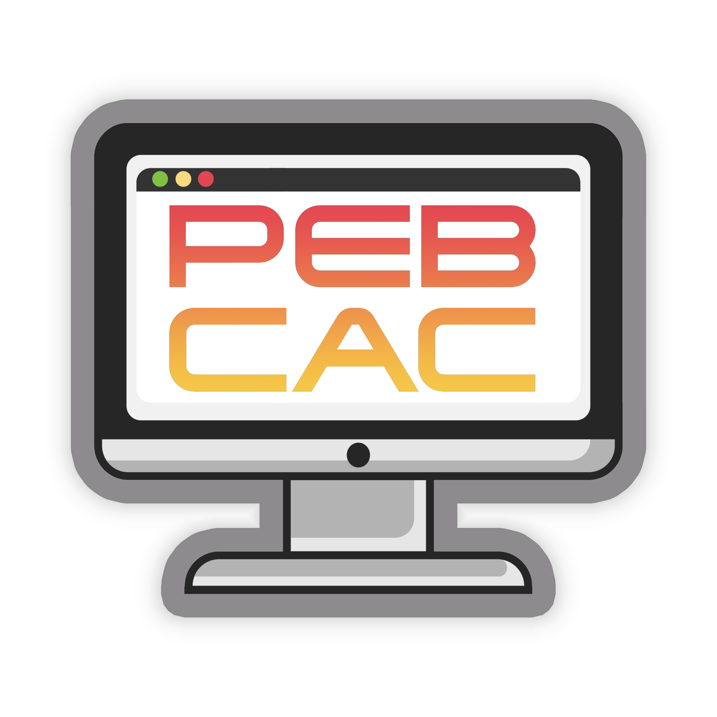 PEBCAC - Vinyl Sticker