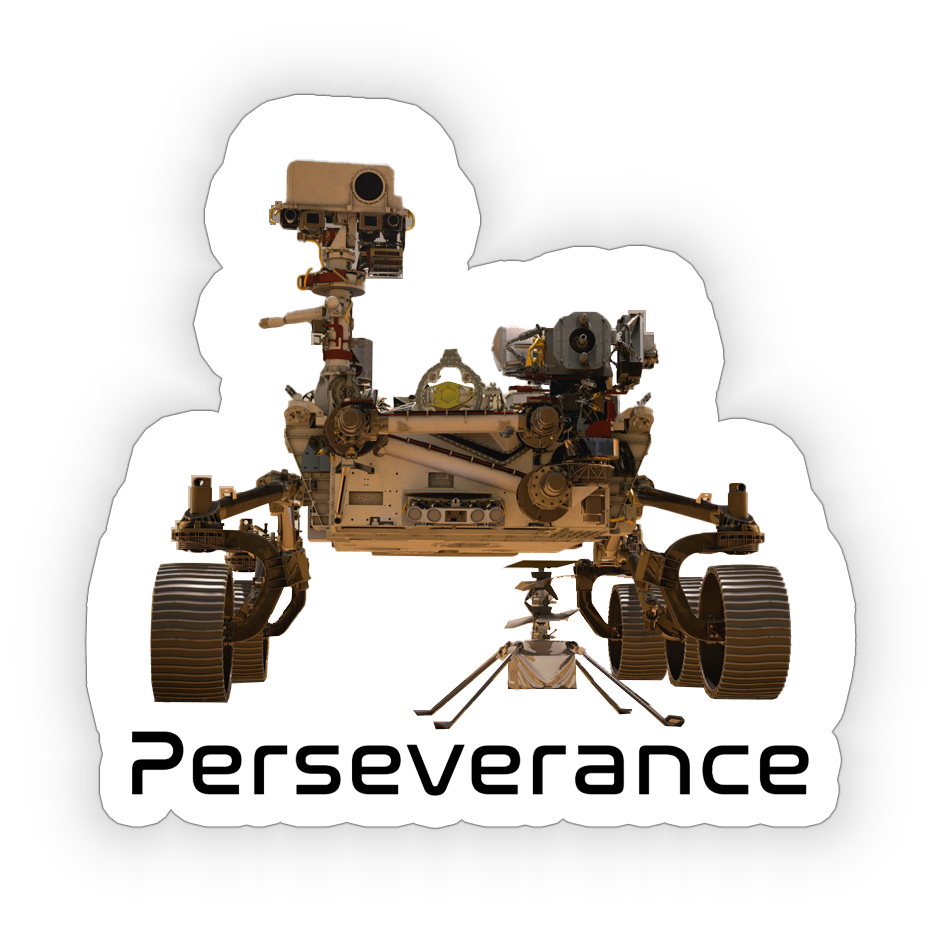 Perseverance - Vinyl Sticker (discontinued)