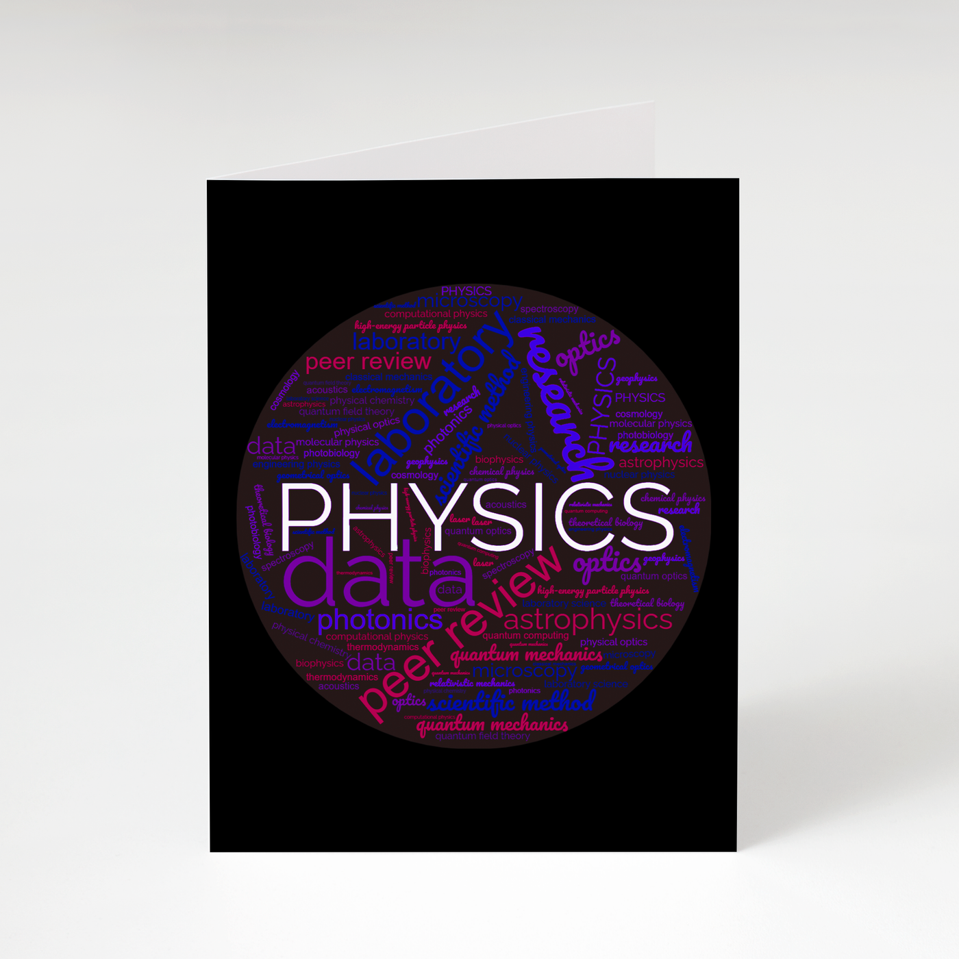 Physics - Greeting Card