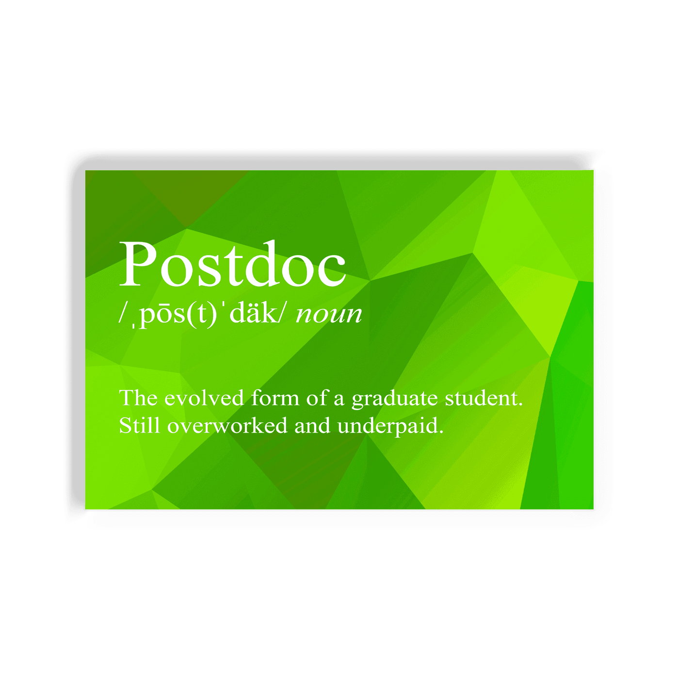 Postdoc Definition - 2x3 Magnet