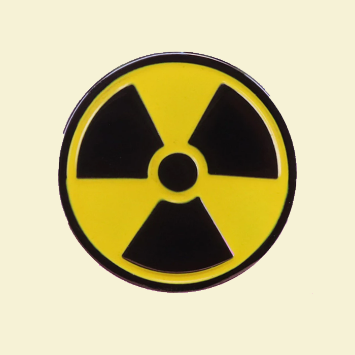 Nuclear Radiation Pin