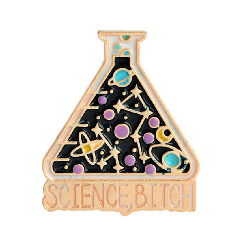 Science Bitches Enamel Pin