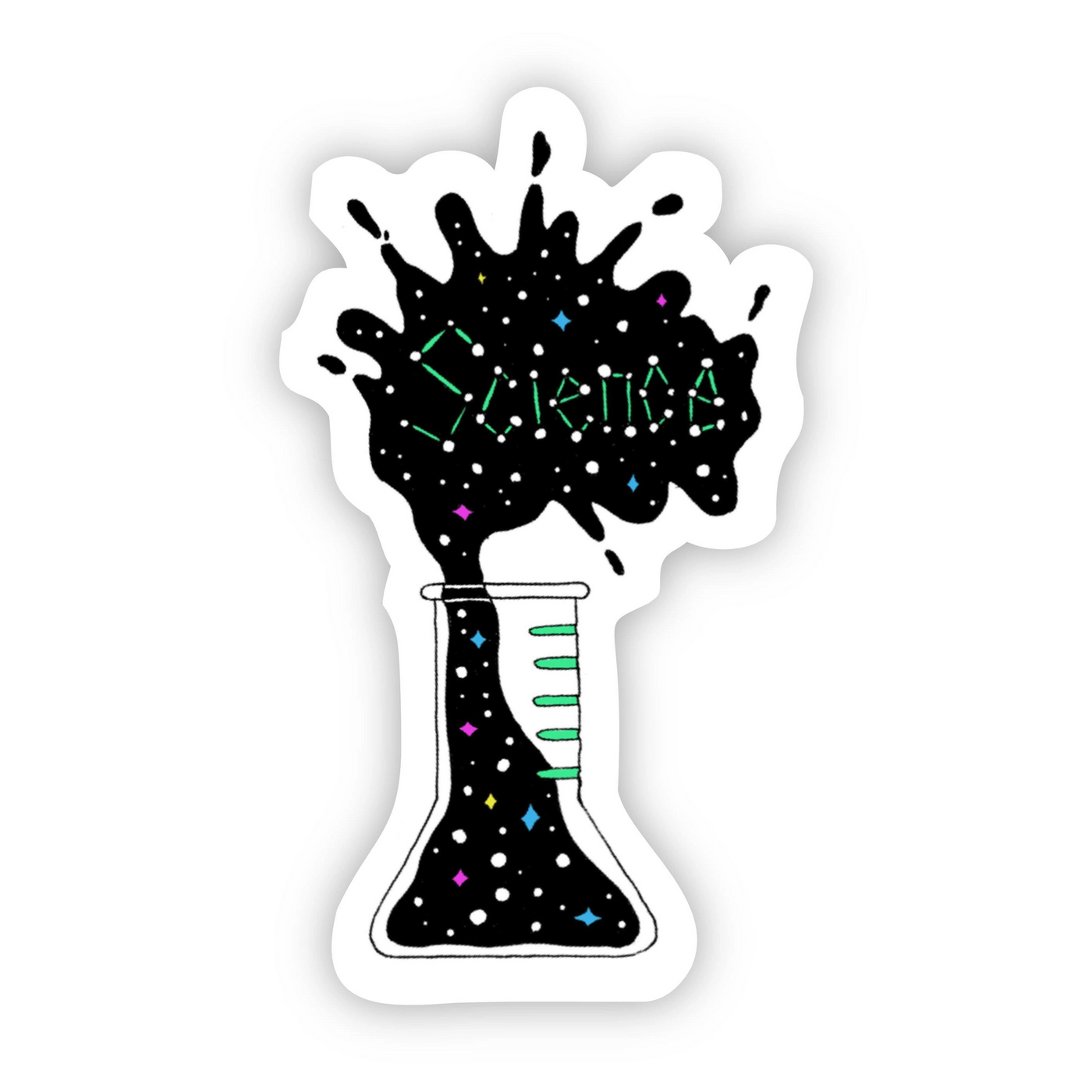 Science Beaker - Vinyl Sticker