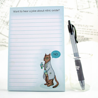 Smarty Cat Pun Notepad