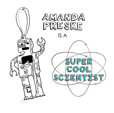 amanda preske is a super cool scientist featured in the coloring book