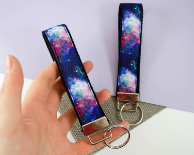 Wristlet Keychain - Galaxy