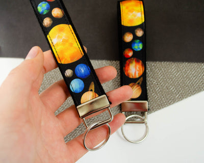 Wristlet Keychain - Planets