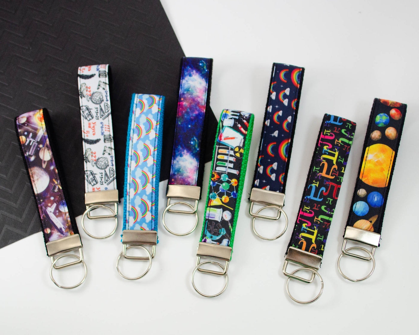 Outer Space - Wristlet Keychain