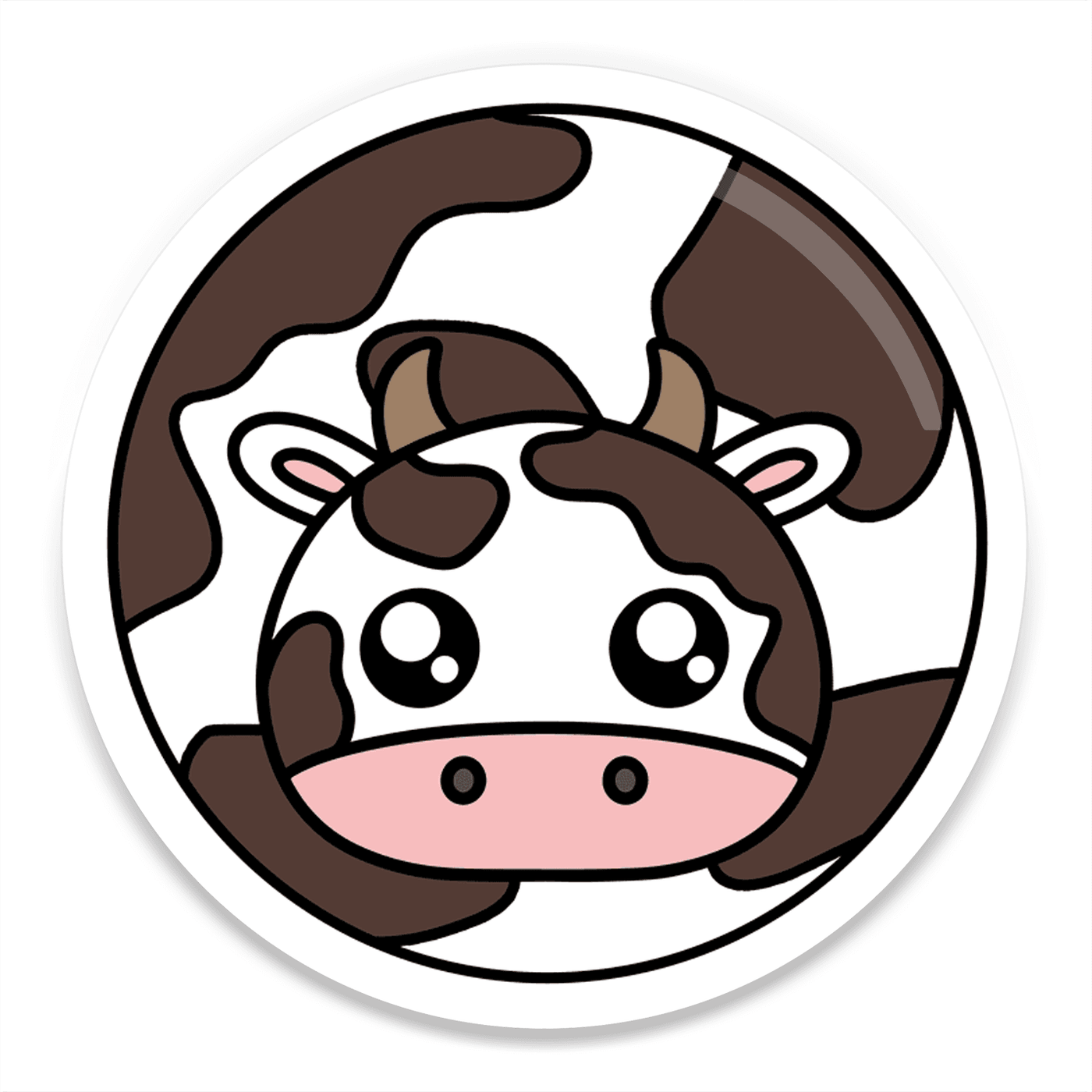 Spherical Cow - 2.25" Round Magnet