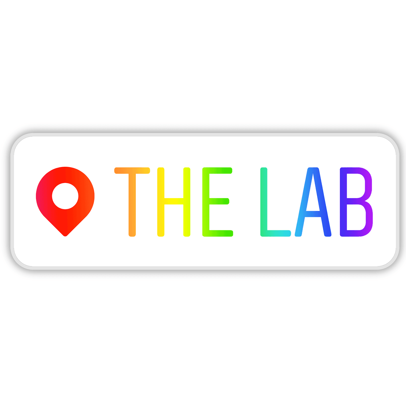 Location: The Lab - Vinyl Sticker