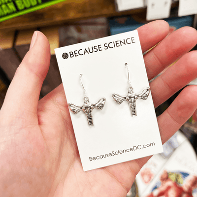 Uterus Dangle Earrings