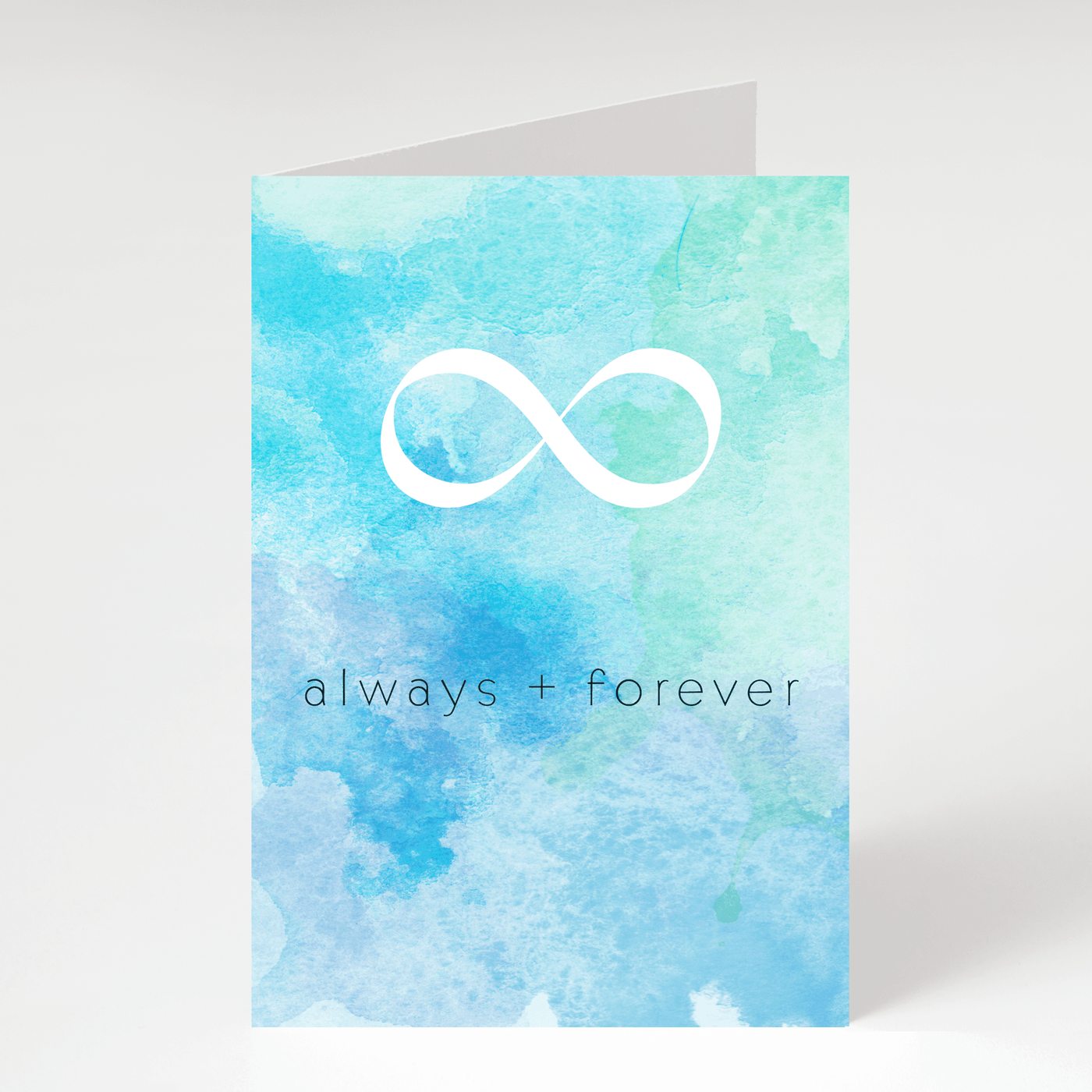 Always & Forever - Blank Greeting Card