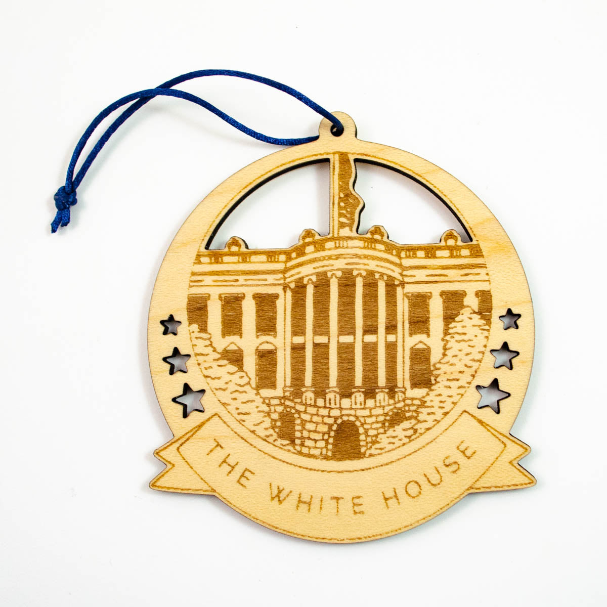 The White House - Wood Ornamental Decoration