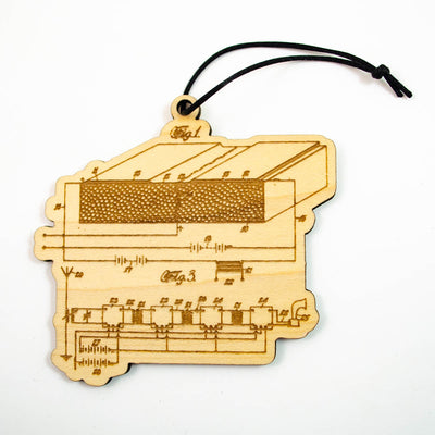 Transistor Patent - Wood Ornamental Decoration