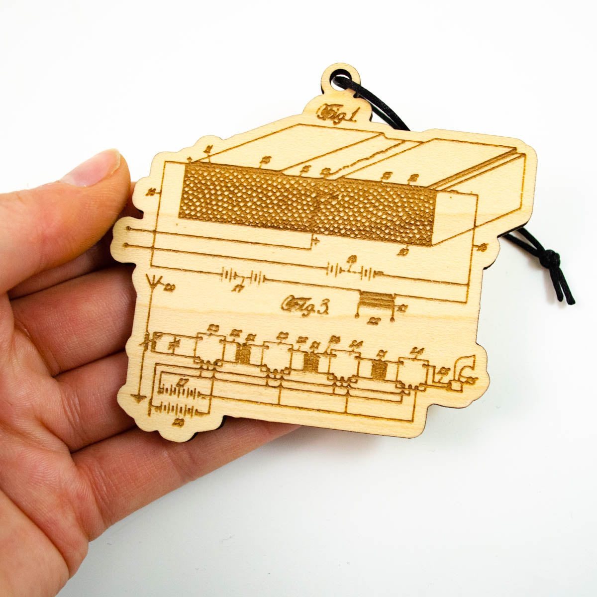 Transistor Patent - Wood Ornamental Decoration